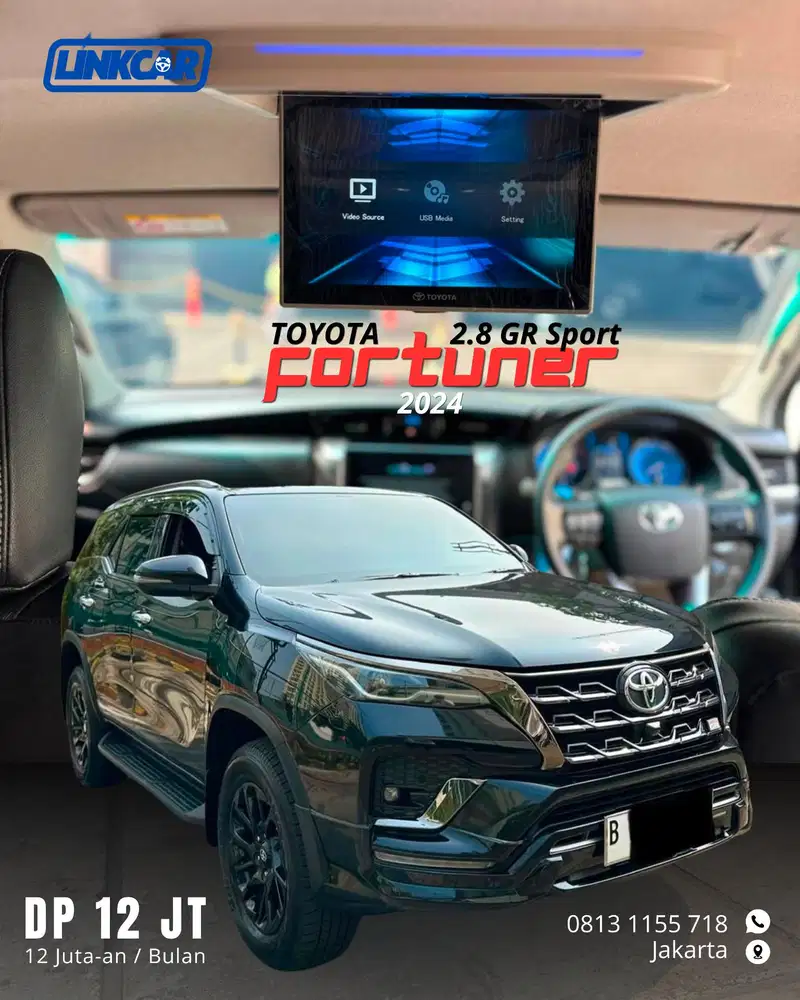[ DP 15 Jt ] Toyota Fortuner 2.8 GR Sport Diesel