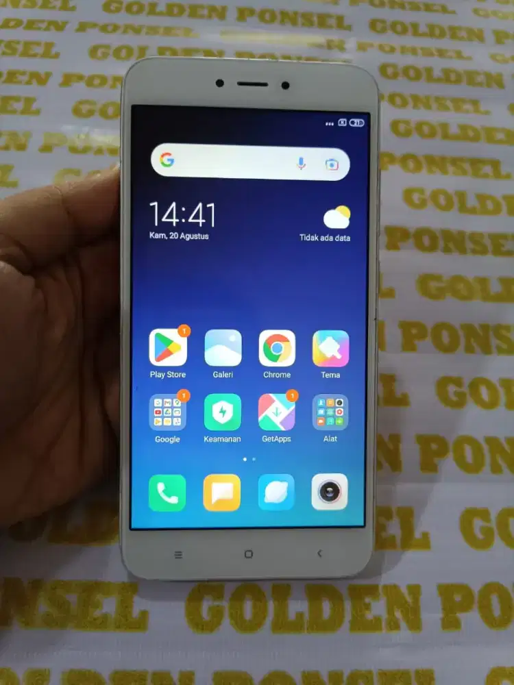 Redmi Note 5A-4G.Ram 2/16GB.ORI #GOLDEN PONSEL