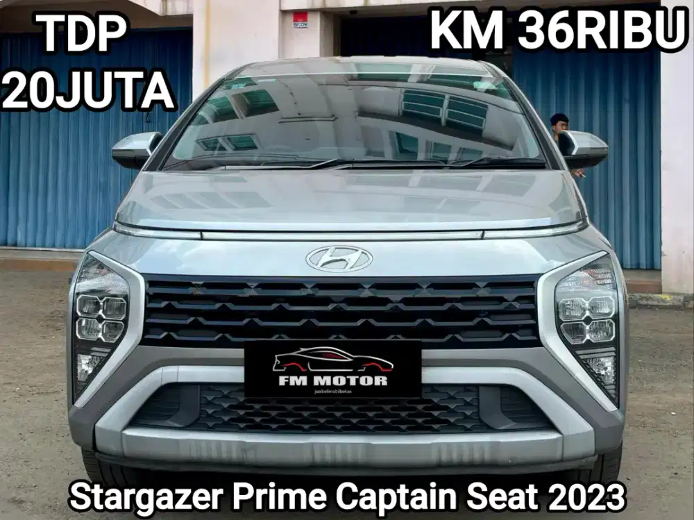 Hyundai Stargazer PRIME CAPTAIN SEAT 2023 AT 1.5,Low Km,Pajak Panjang