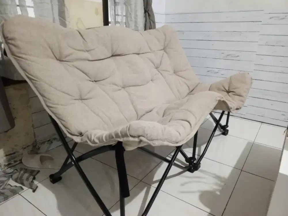 Kursi Lipat Santai Teras/Camping Outdoor dan Indoor