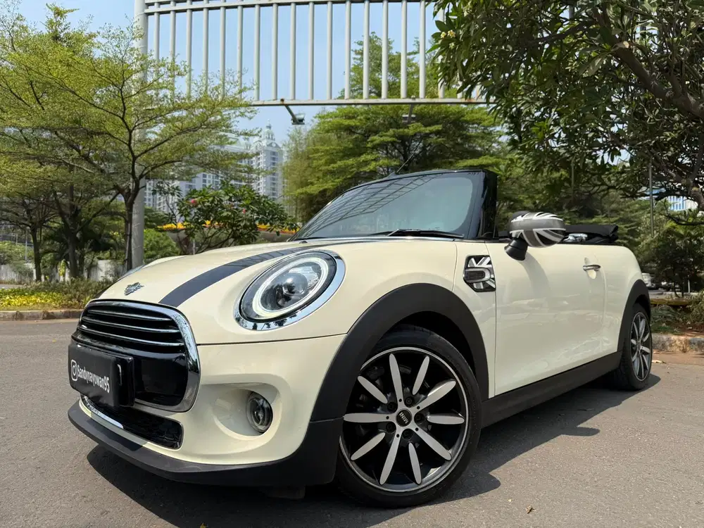 KM.25.000 MINI COOPER CABRIO CABRIOLET 1.5 TURBO 2021/2020 WHITE TDP75