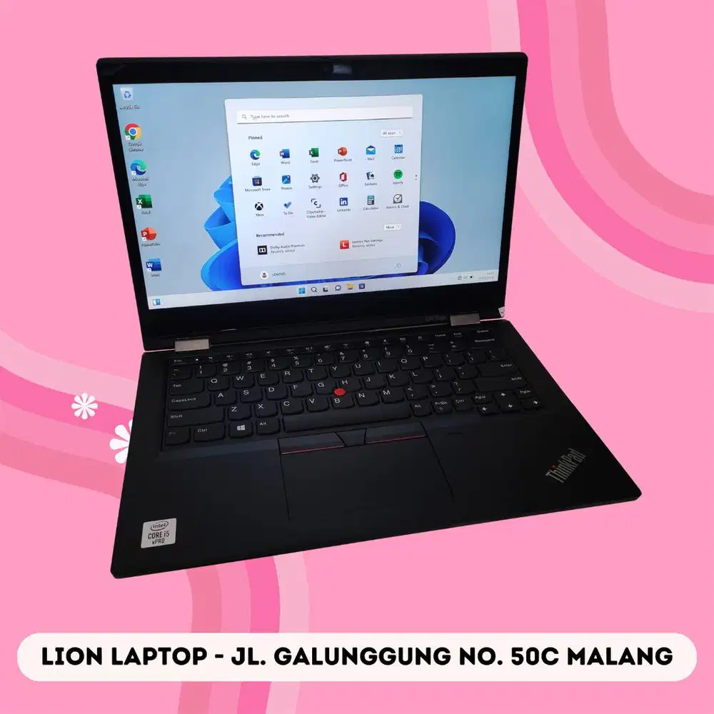RAM 16GB Core i5 Gen10 Flip 360° SSD 256GB Lenovo Thinkpad YOGA L13 [2