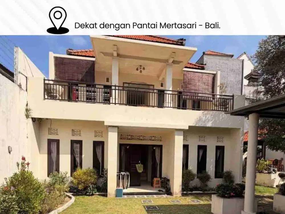 Dijual Villa Sanur – Dekat dengan Pantai Mertasari - Bali
