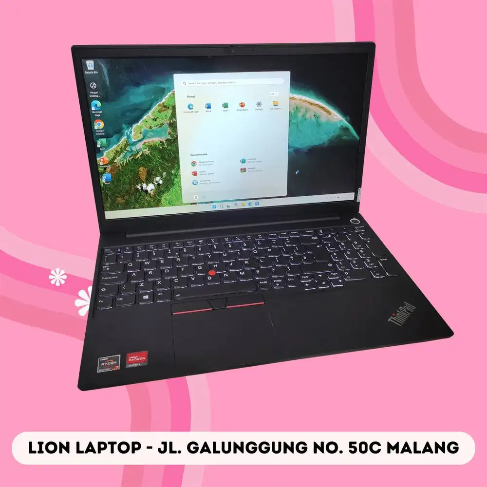 Gaming/Editing AMD Ryzen 5 RAM 8GB Lenovo Thinkpad E15 [20|08]