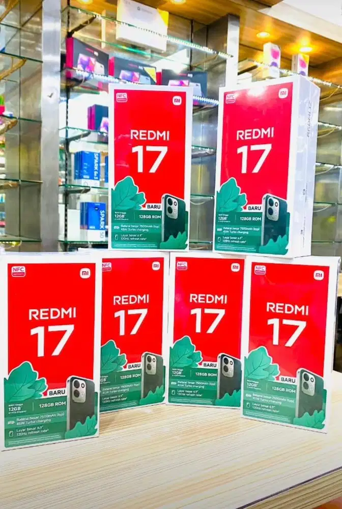 REDMI 17 SERIES TERBARU GARANSI RESMI