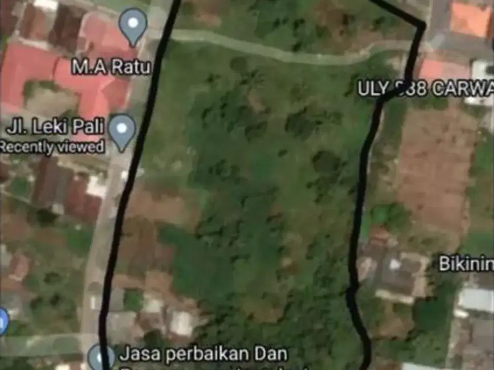 Tanah Stategis Dekat Pusat Kota Bandar Lampung