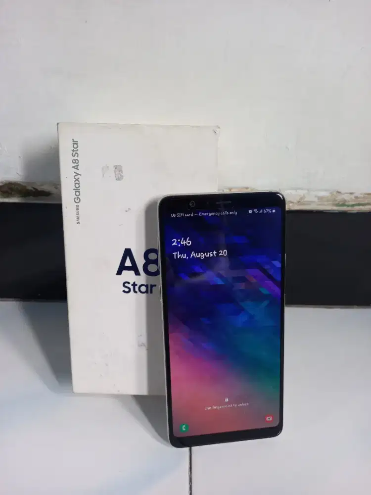 APA ADANYA! Samsung Galaxy A8 Star 4/64 Putih