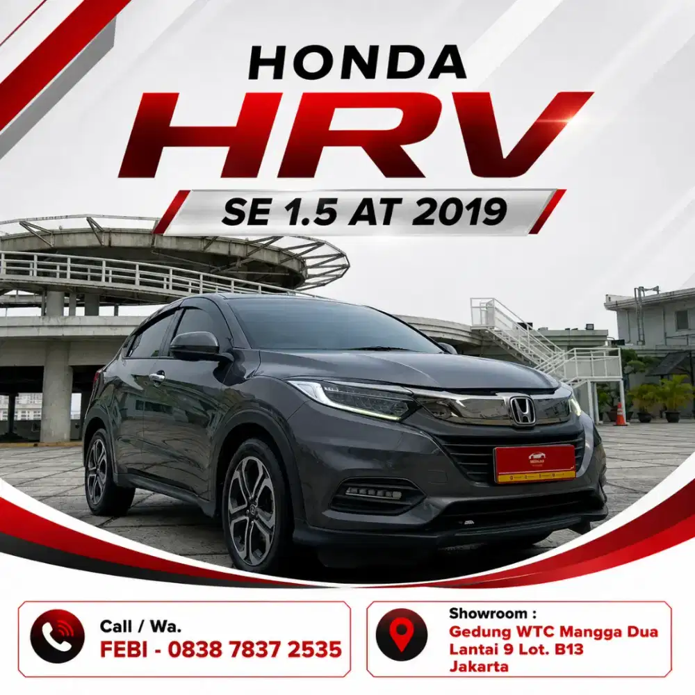 Honda HRV SE 1.5 Cvt AT Matic 2019 Terawat