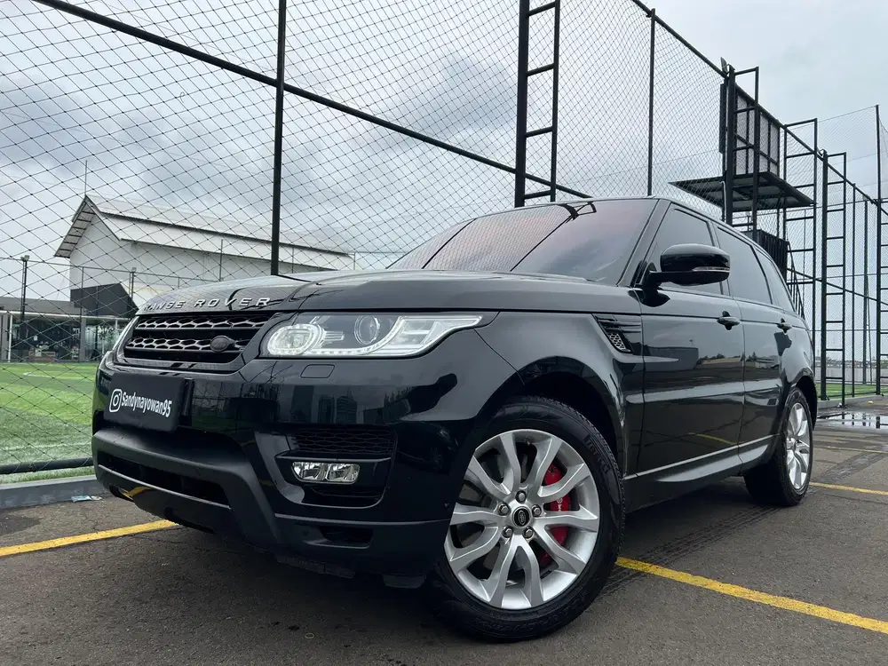KM.33.000 RANGE ROVER SPORT 3.0 AT DIESEL 2014/2013 BLACK