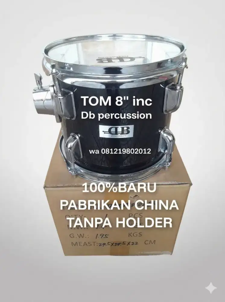 100%br TOM 8 DRUM CHINA