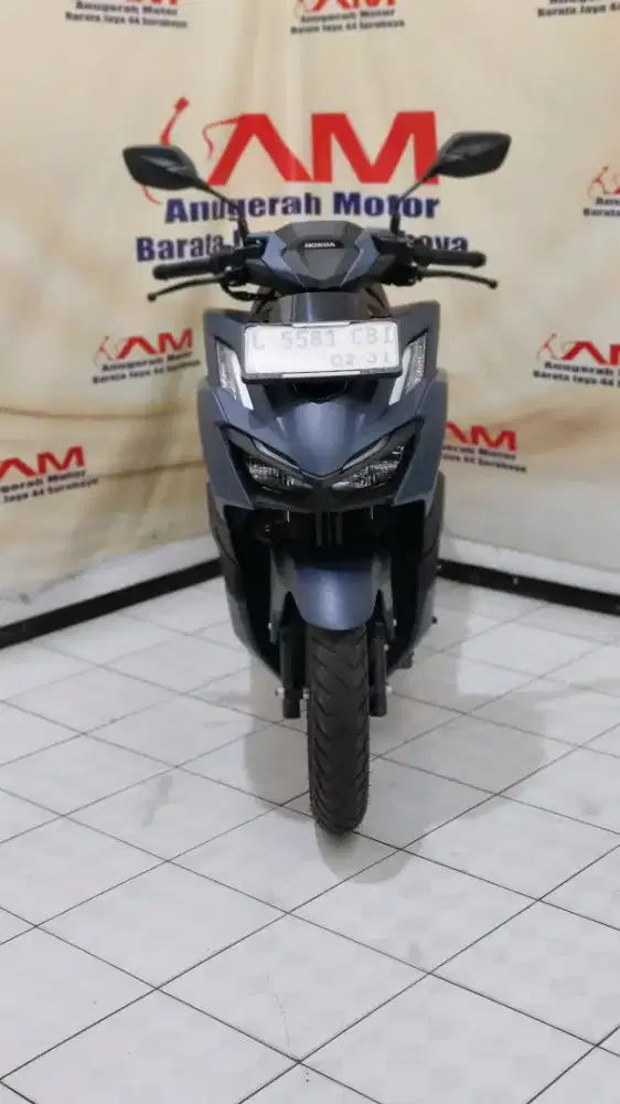 Km 1 Ribu Honda vario 160 Abs tahun 2026 Biru doff