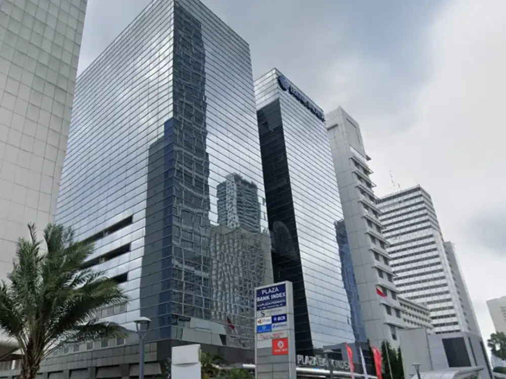 Kantor di Plaza Bank Index Luas 288.46 sqm Fitted Area Thamrin