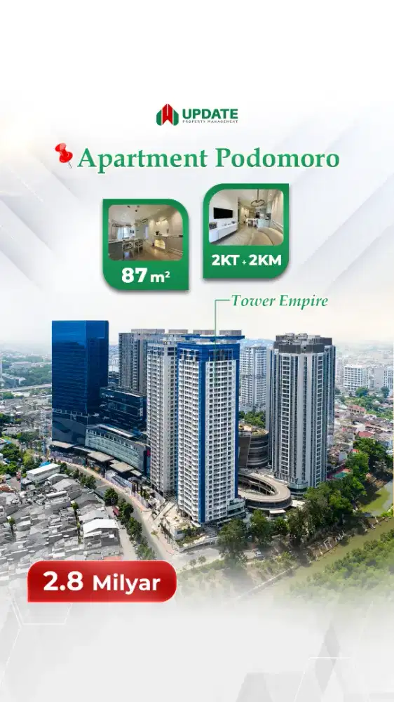 PODOMORO CITY DELI MEDAN TOWER EMPIRE