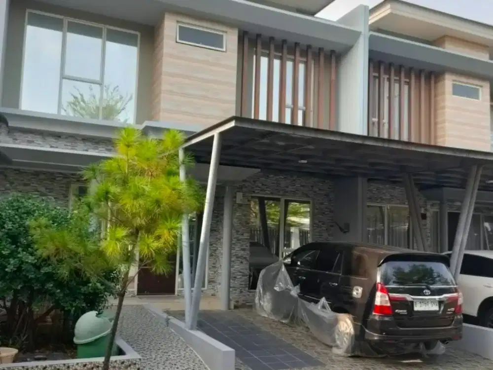 Disewakan rumah murah full furnished 2lantai di Cluster South Mississippi Jakarta Garden City Jakarta Timur siaphuni minimalis modern
