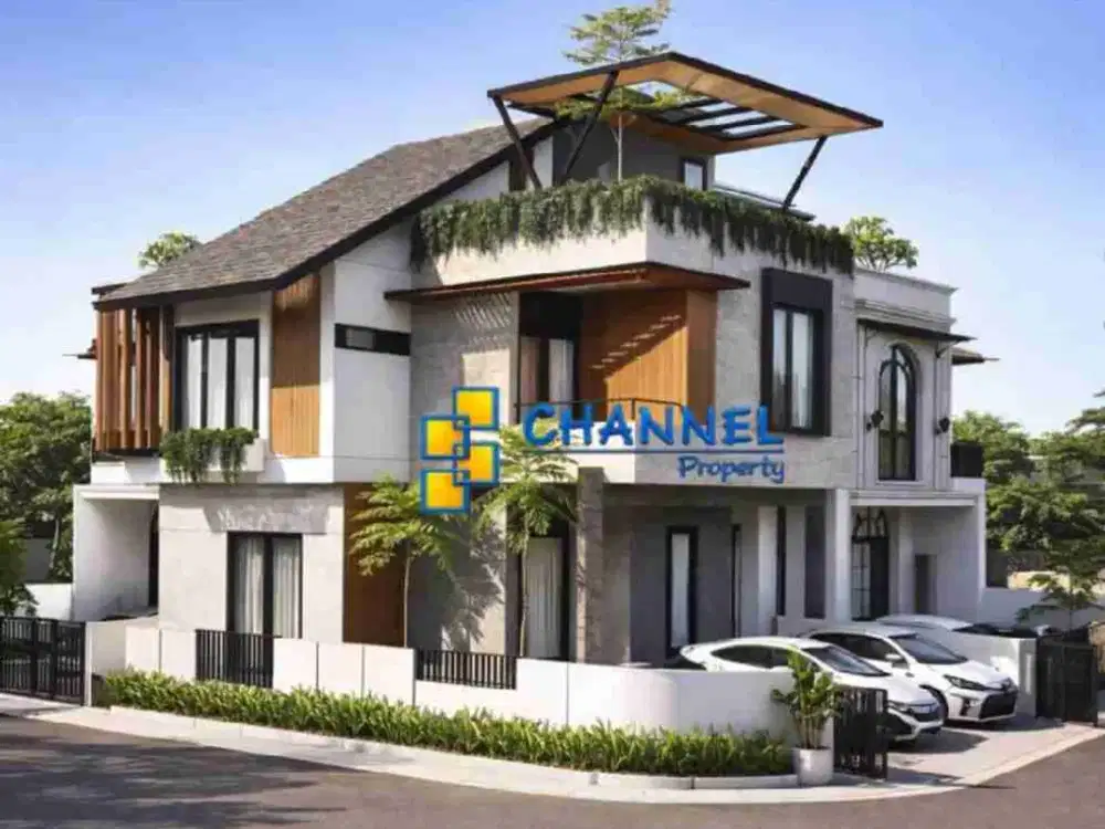 JUAL Rumah Baru 3 Lantai Hoek One Gate System BSD Griya Loka, Ea