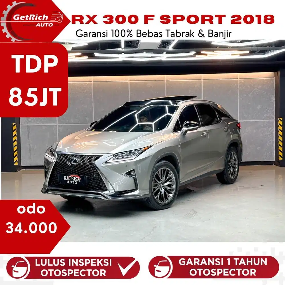 Km 34 Ribu Lexus Rx 300 F Sport 2018
