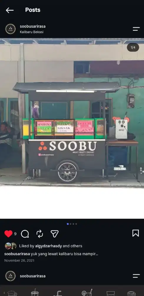 GEROBAK BESI RODA
