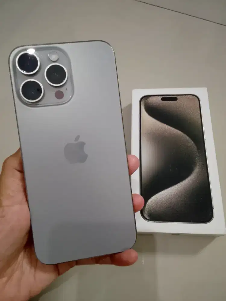 Dijual iPhone 15 Promax 256GB ex IBoX