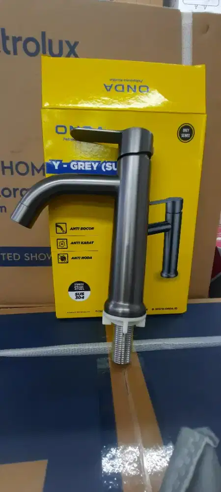 KRAN WASTAFEL ONDA SUS-GREY