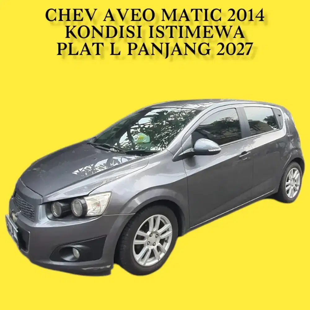 IRIT & MEWAH Aveo Sonic 2014 Matic Plat L LTZ Metik Mirip Trax