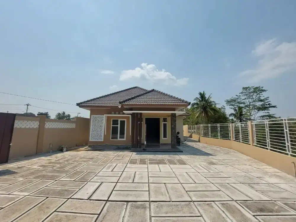 Rumah Modern Dekat Akmil Magelang, Tanah Luas dan Siap Huni