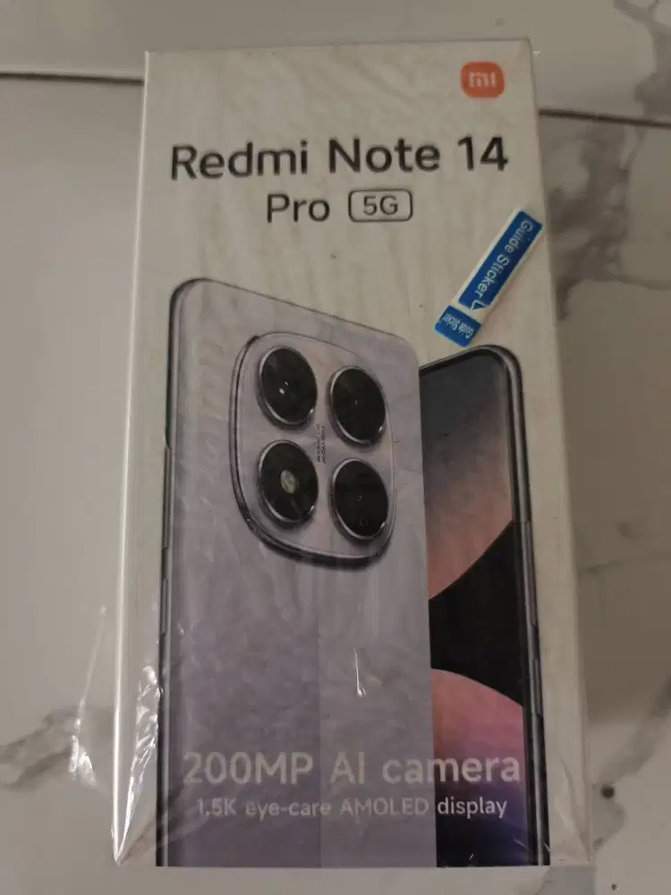 redminote 14 pro 5g mulus lengkap masih garansi