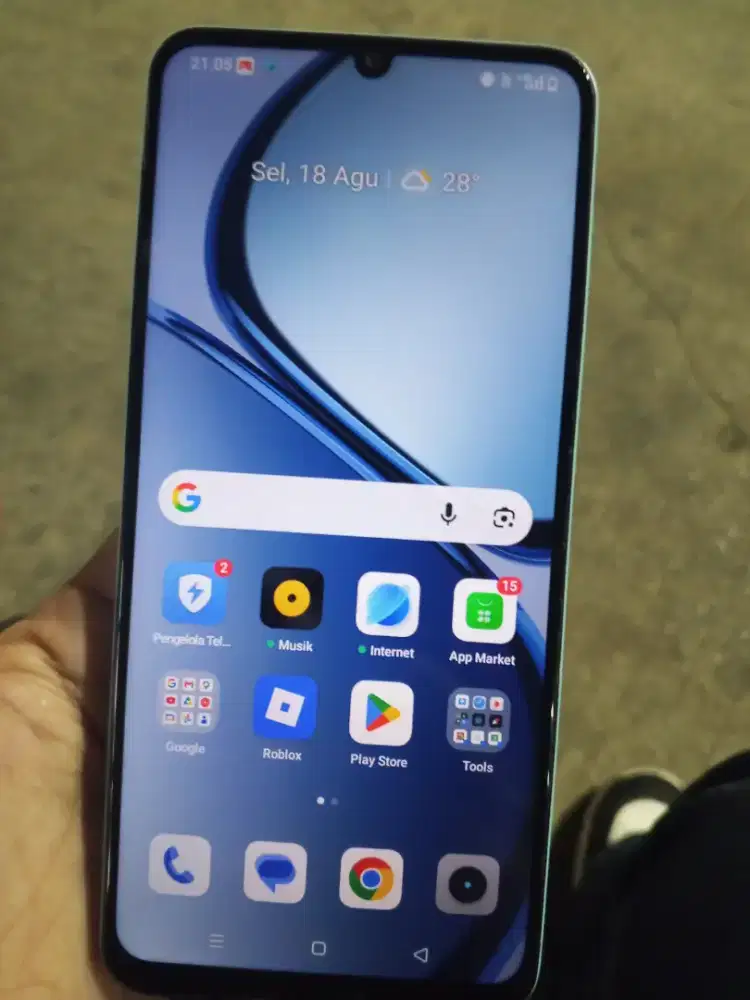 Jual hp realme kondisi lancar jaya btrai awet