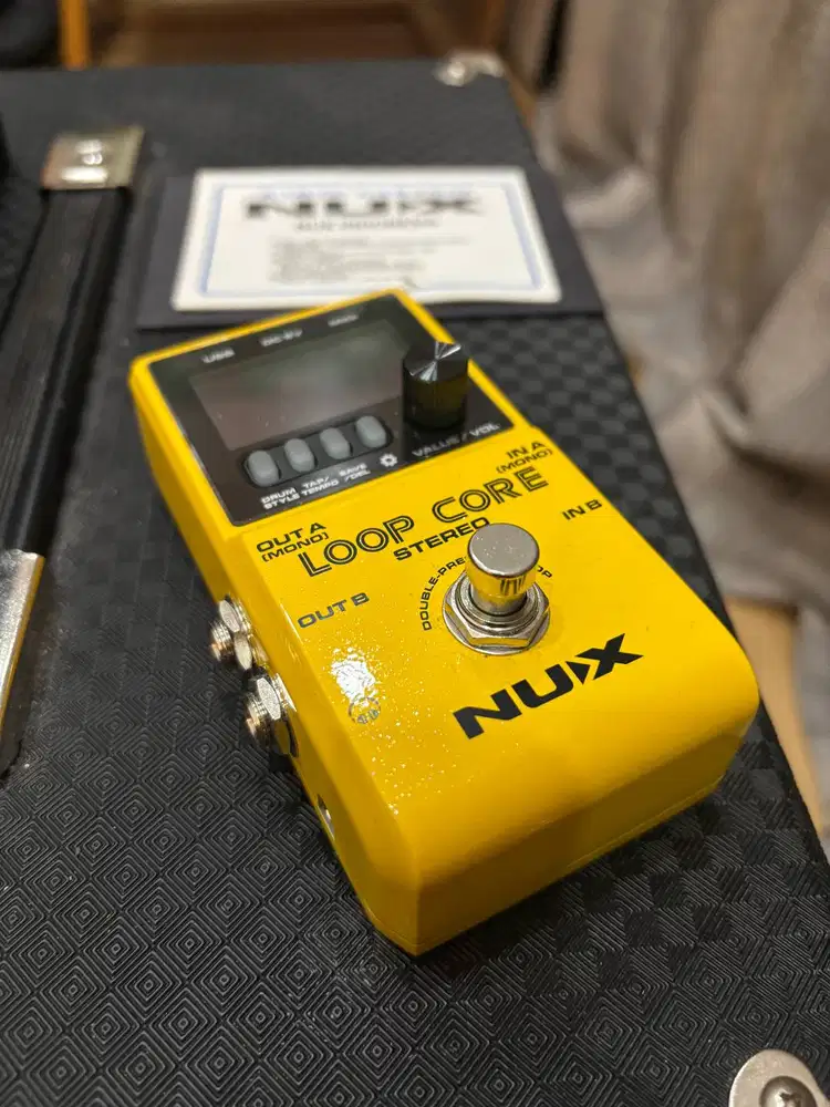 (Like NEW) NUX Loop Core Stereo Looper Pedal - Jarang Dipakai