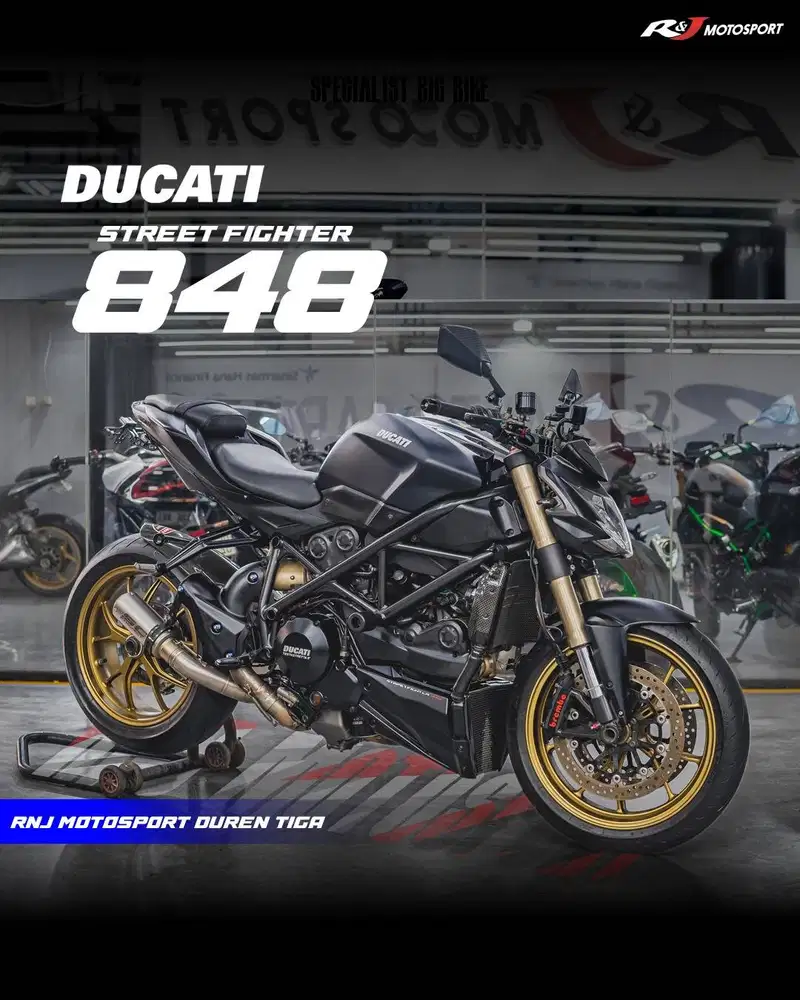 Ducati SF 848 2012 Odo 33.000 km knalpot SC Project