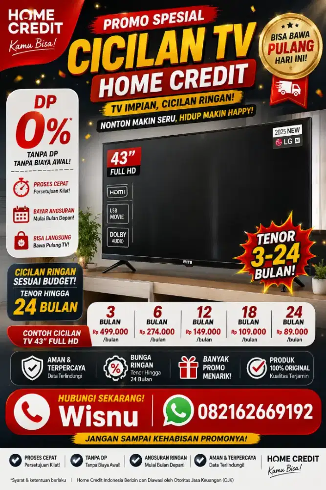 Promo PD 0% hanya di home Credit