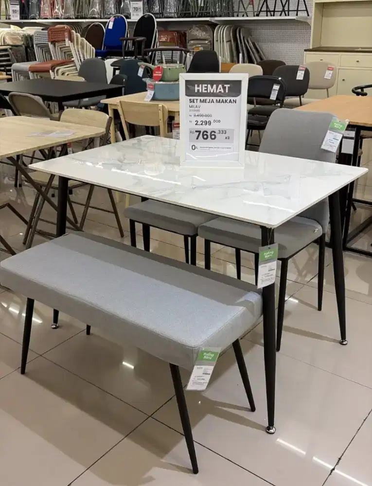 Set Dining Table Milav