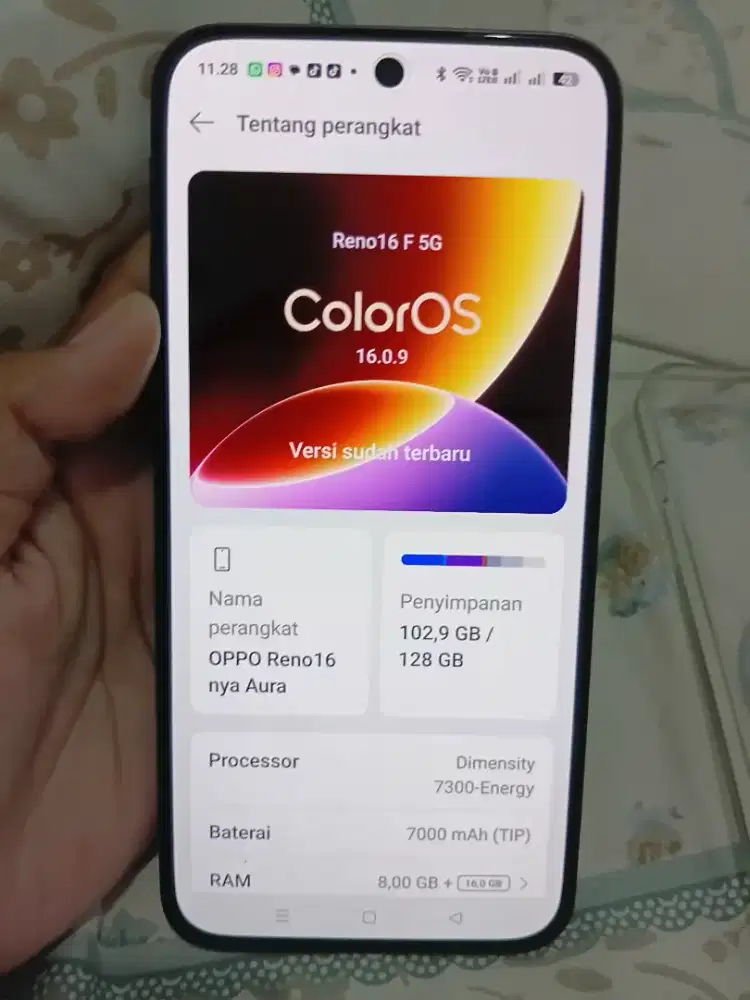 OPPO RENO 16F 5G 8/128