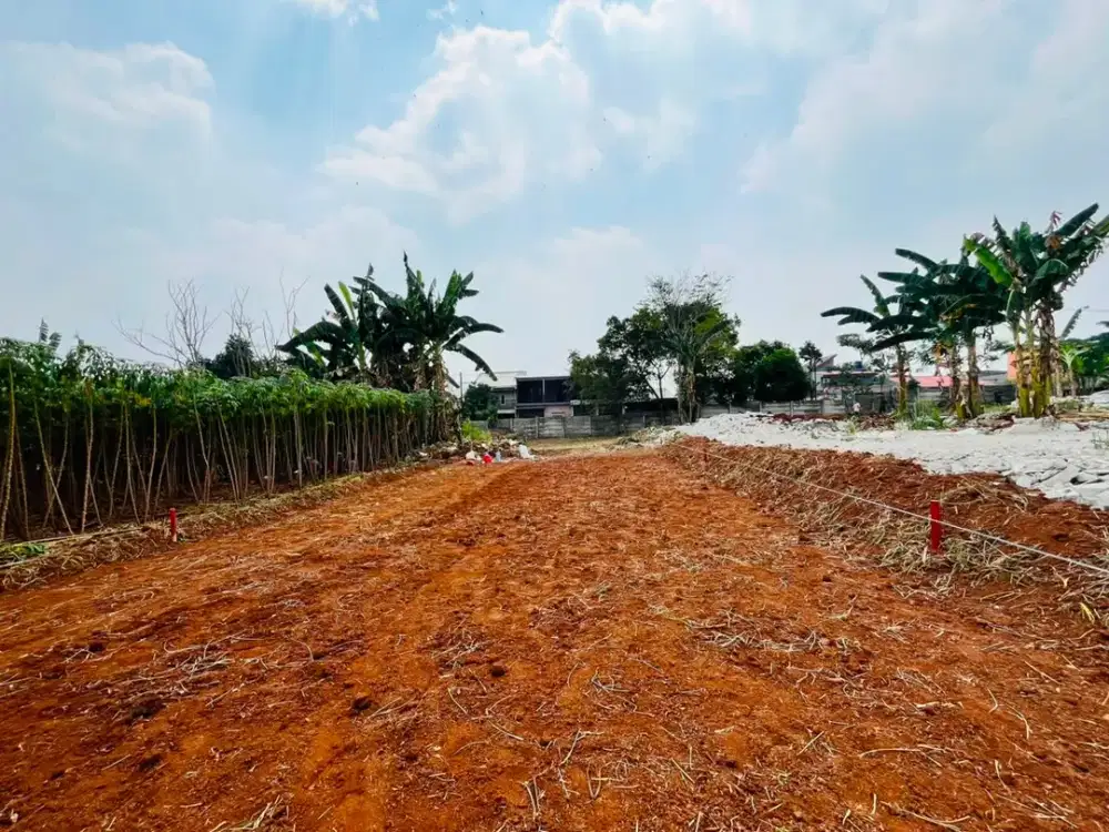 Tanah Bogor 1Jt-an/m2, 15 Menit Terminal Citayam