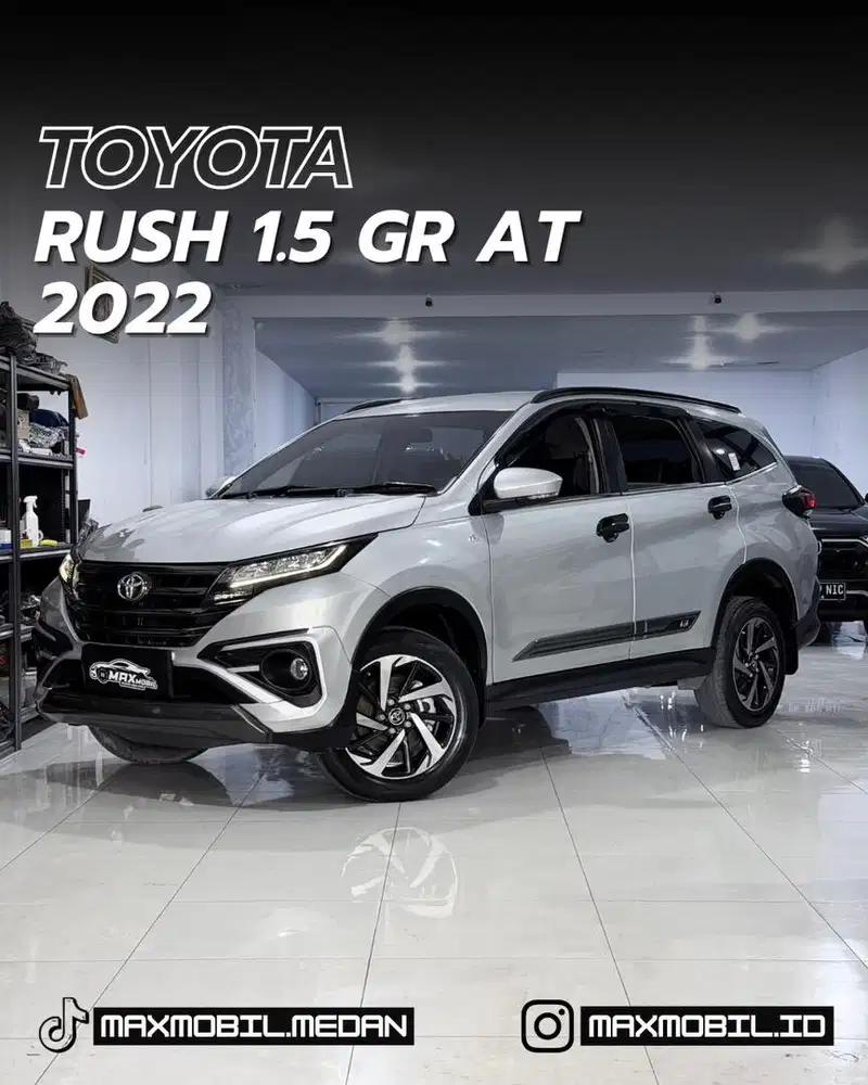 [ODO 70RB‼️] TOYOTA RUSH 1.5 GR AT 2022 pemakaian 2023