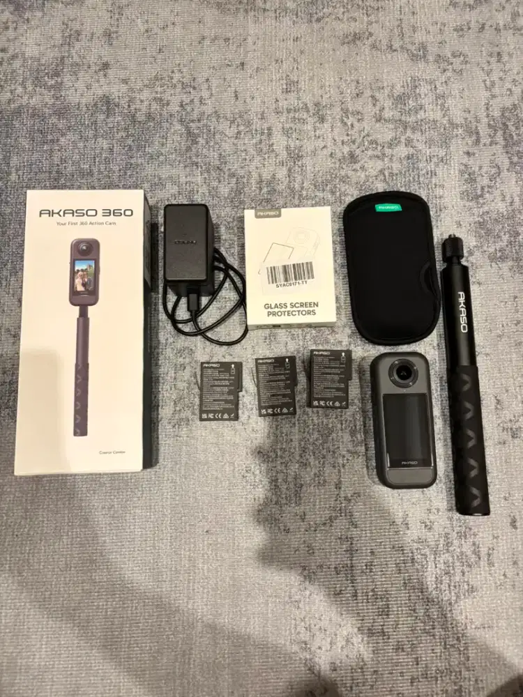 ACTION CAMERA AKASO 360 CREATOR COMBO SET
