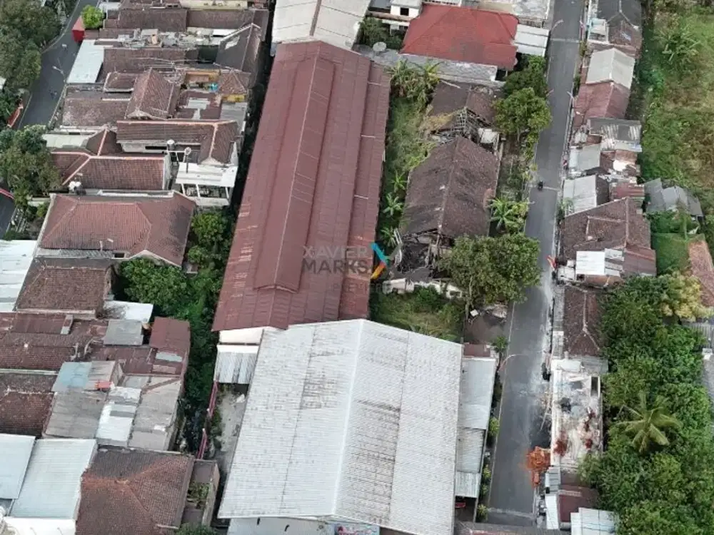 Dijual Gudang di Jalan Sungai - sungai, Purwantoro Blimbing Malang