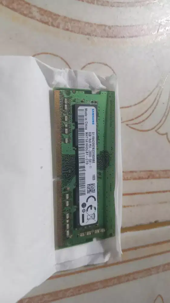 Sodim atau Ram laptop DDR4 8GB merk samsung harga nego