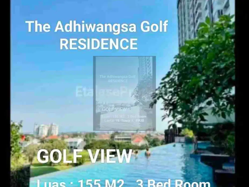 Jual Apartmen Adhiwangsa Golf Residence