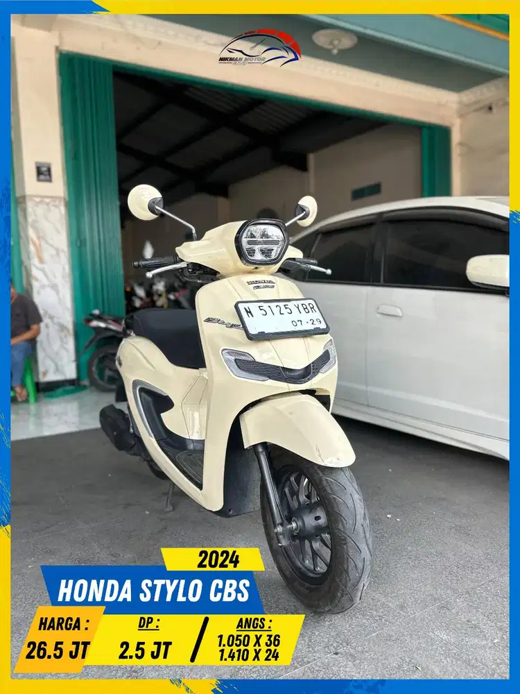 HONDA STYLO CBS 2024 GAS KANN MASZEHH HIKMAH MOTOR KEPUH
