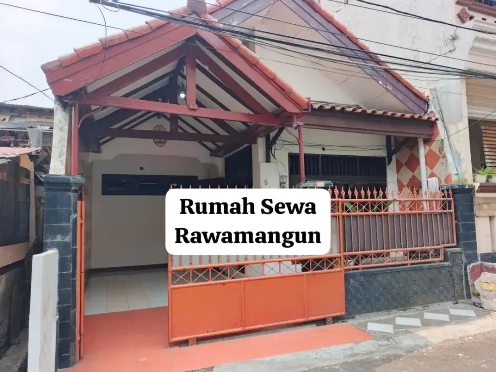 DISEWAKAN RUMAH – RAWAMANGUN, JAKARTA TIMUR