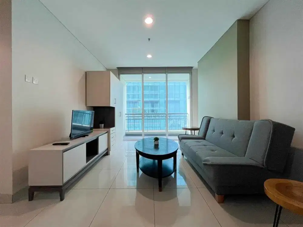 Sewa Apartemen 2 Bedroom Central Park Residences Luas 87M2, Full Furnished, Desain Modern Minimalist, Siap Huni, Fasilitas Lengkap, Dekat Central Park