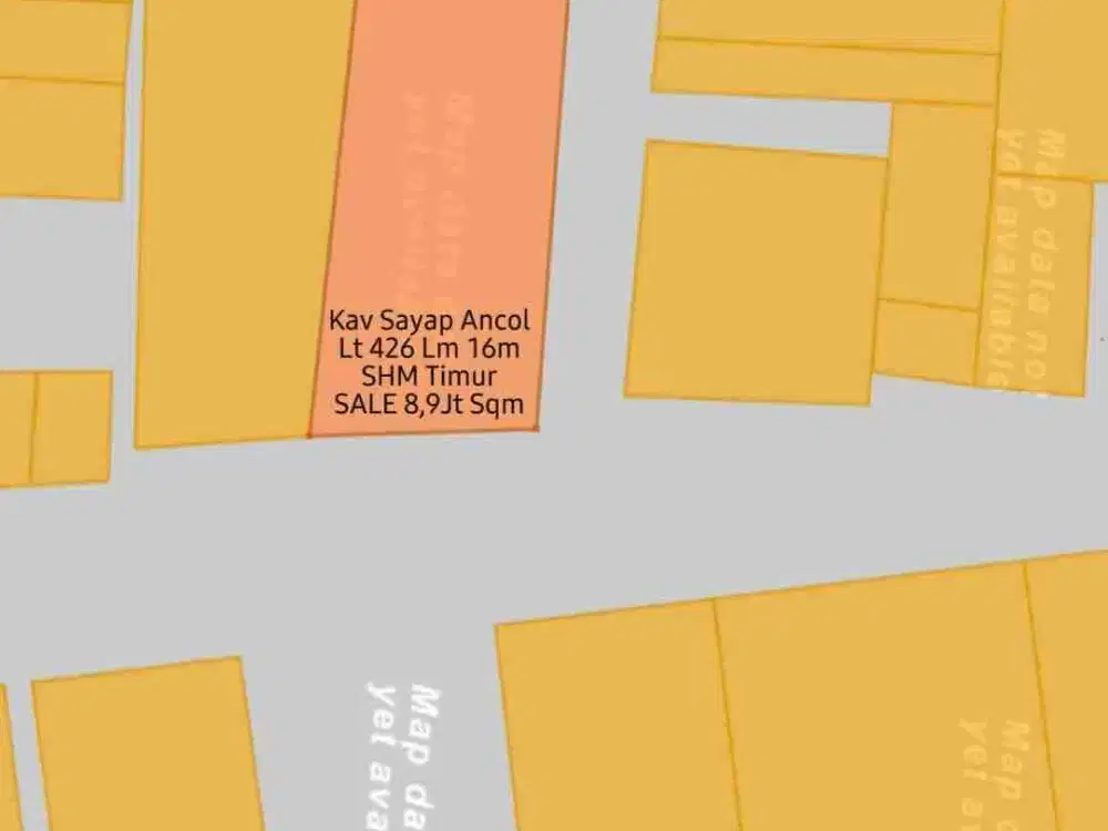 Kavling Pusat Kota Daerah Ancol