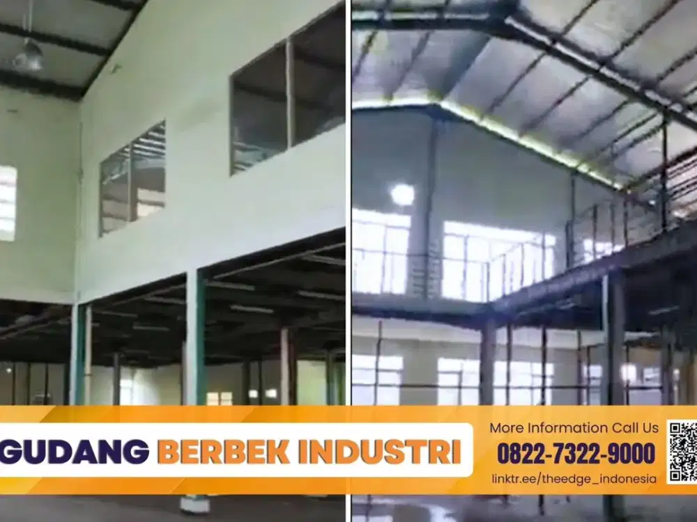 HOT DEAL! GUDANG BERBEK SIER 5.000 M² - 1,7 M/TAHUN - The Edge