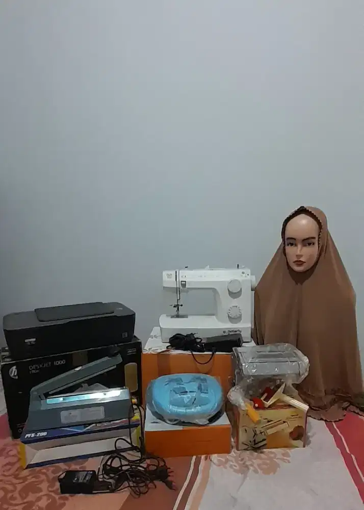 Mesin jahit BUTTERFLY, WESTON ATLAS 150,PRINTER,SANDWICH MAKER, SEALER