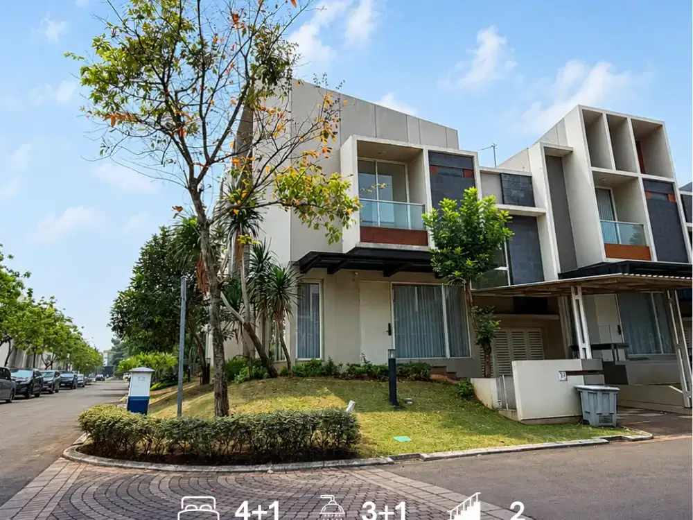Rumah Hook Unit Langka di Kawasan Gading Serpong