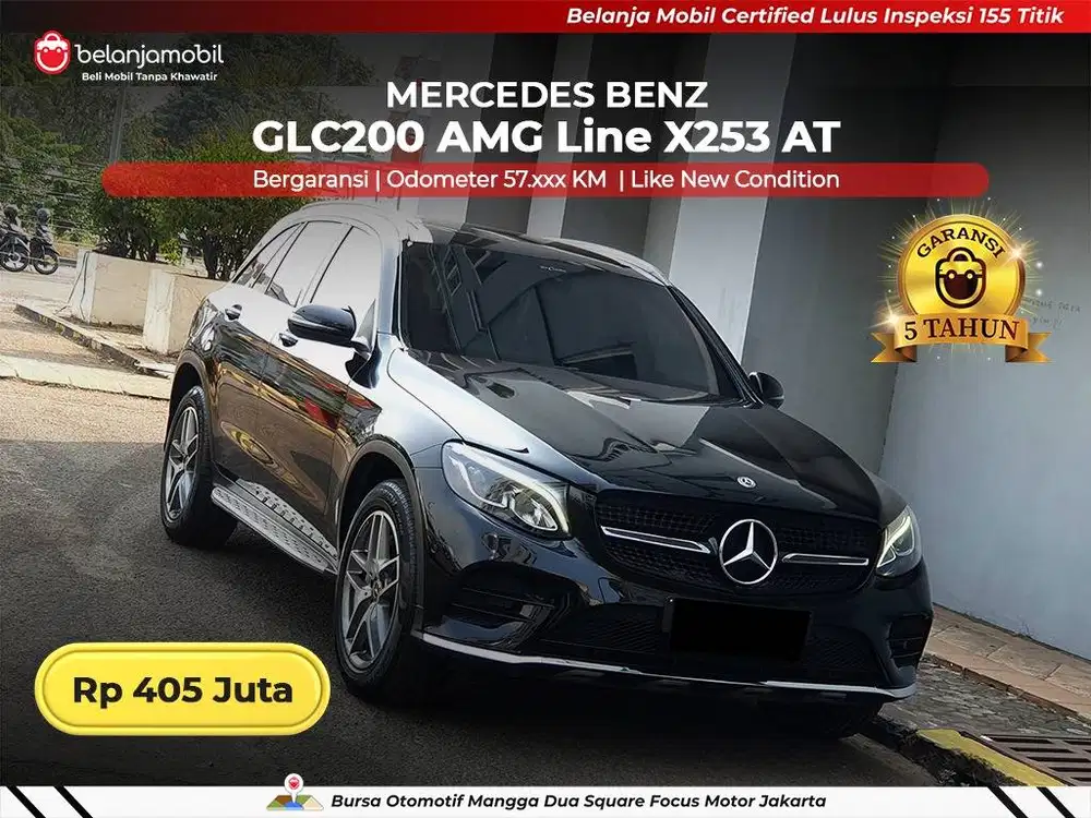 [ BERGARANSI ] Mercedes Benz Mercy GLC200 GLC 200 AMG Line 2018/2019
