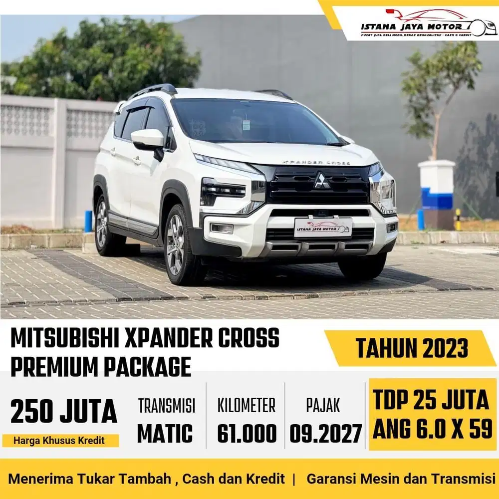 [TYPE TERTINGGI] Mitsubishi Xpander Cross Premium NIK 2023