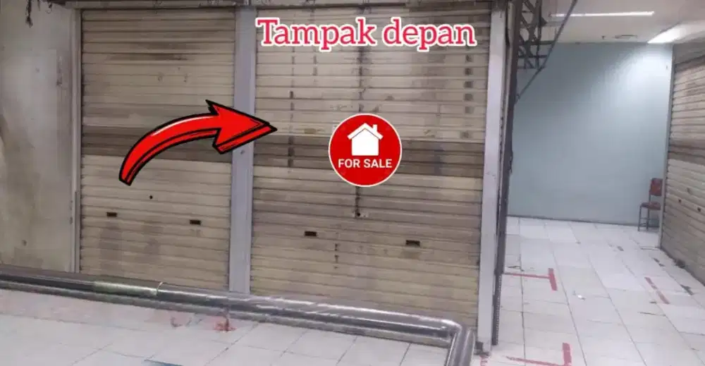 Murah Jual 4 Stand Usaha di Pusat Grosir Surabaya (PGS)