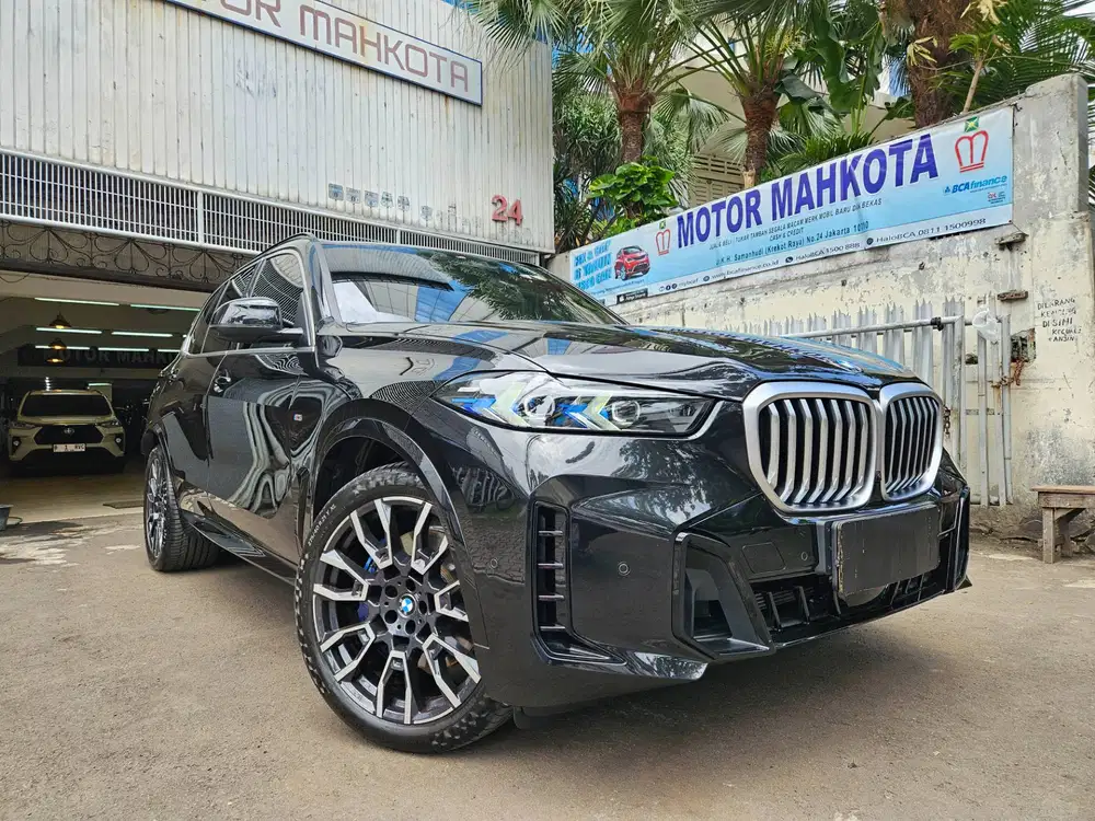 5 rb km BMW X5 xDrive40i M sport G05 LCI 2025 nik 2024 hitam X 5 black