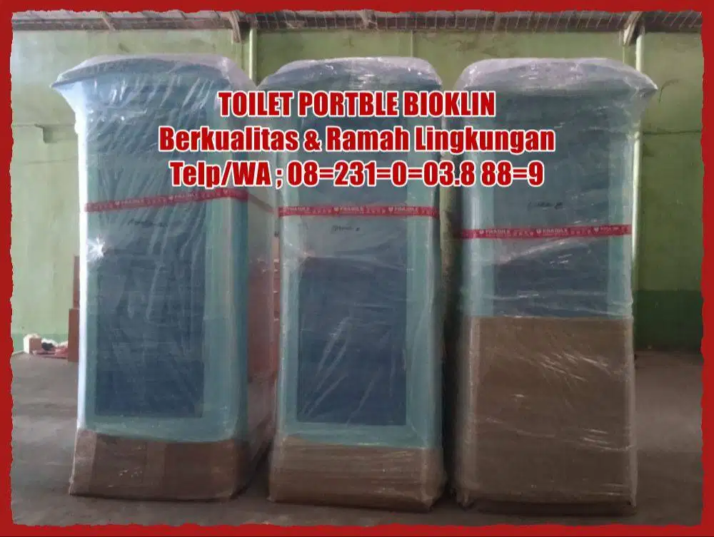 Toilet Fiberglass, Toilet Premium, Toilet Portable, Anti Penuh dan Sia